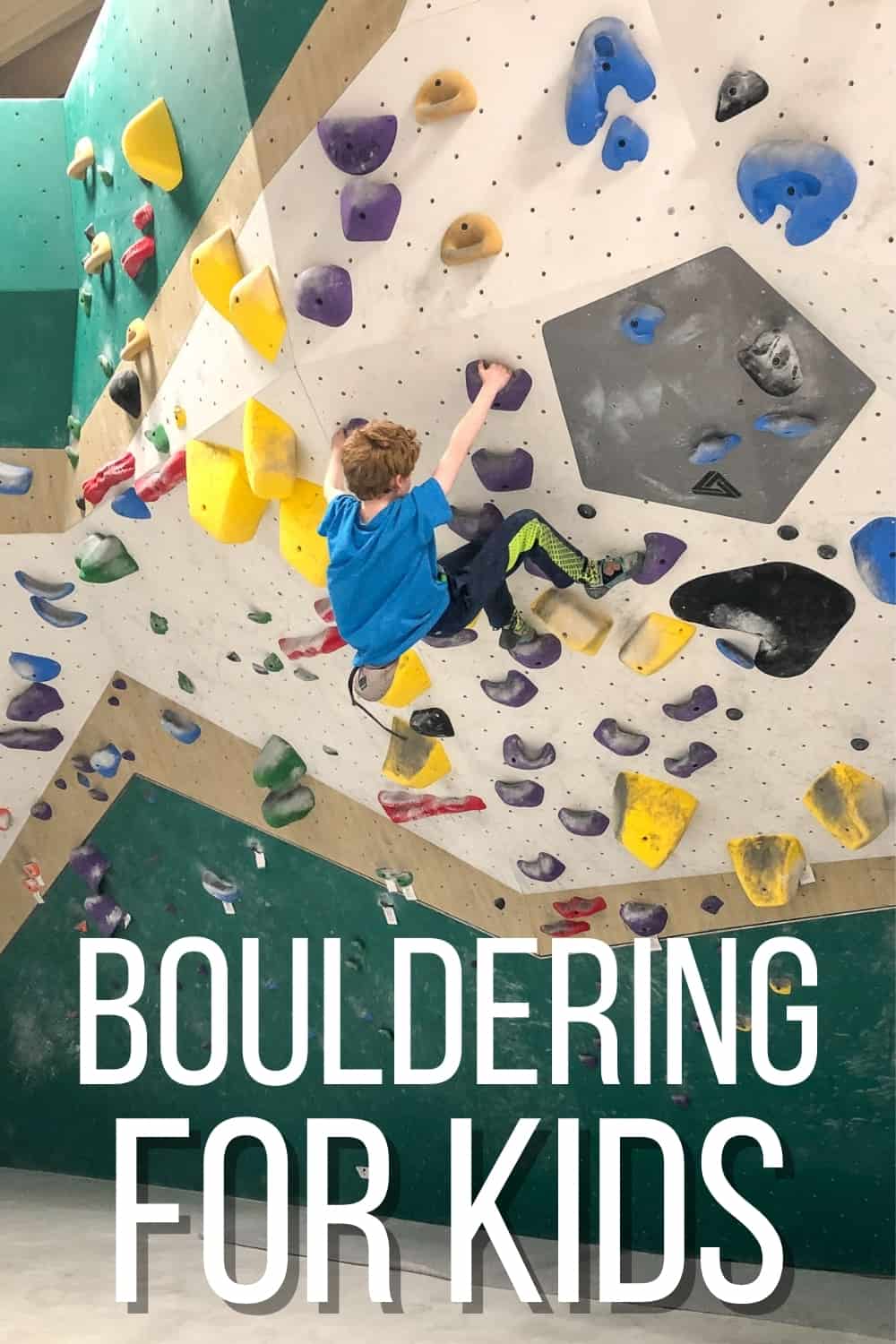 introduction to bouldering for kids